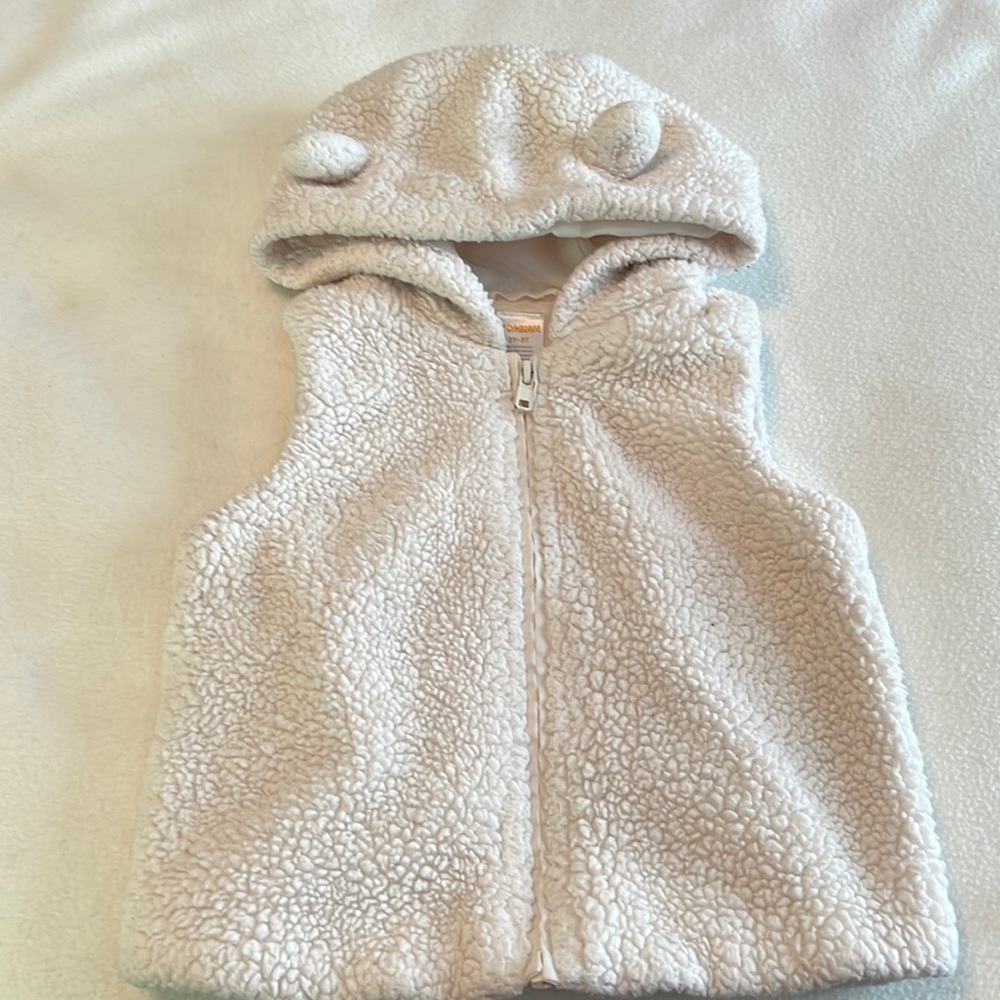 Gymboree hooded vest 2T-3T